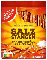 GUT&GÜNSTIG Salzstangen 250,0 g, 1 St.