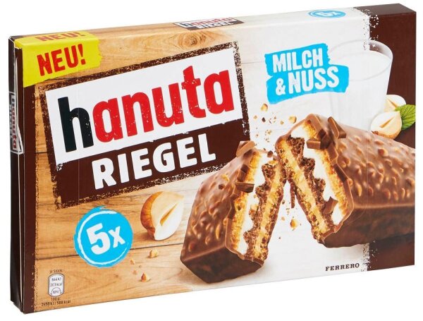 hanuta Nussriegel 5 Riegel