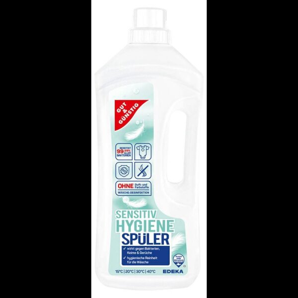 GUT&GÜNSTIG SENSITIV Hygienespüler flüssig, 1,5 l