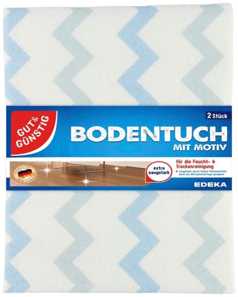 GUT&GÜNSTIG Bodentücher Viskose, 2 St.