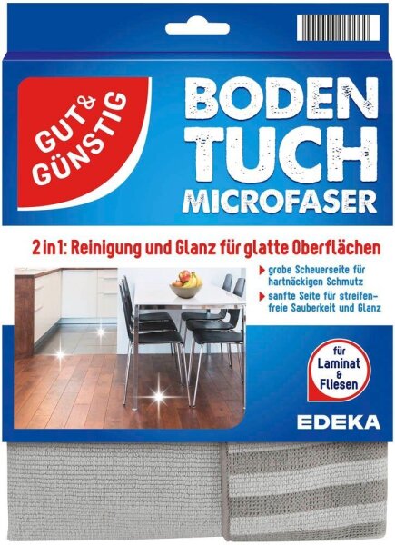 GUT&GÜNSTIG Bodentuch Mikrofaser, 1 St.