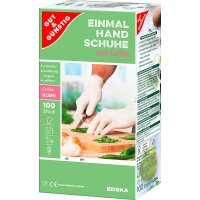 GUT&GÜNSTIG unisex Einmalhandschuhe weiß...