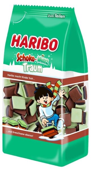 HARIBO Schoko-Minz Traum Lakritz 300,0 g