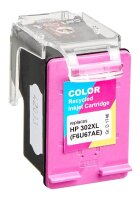 dots  color Druckerpatrone kompatibel zu HP 302XL (F6U67AE)