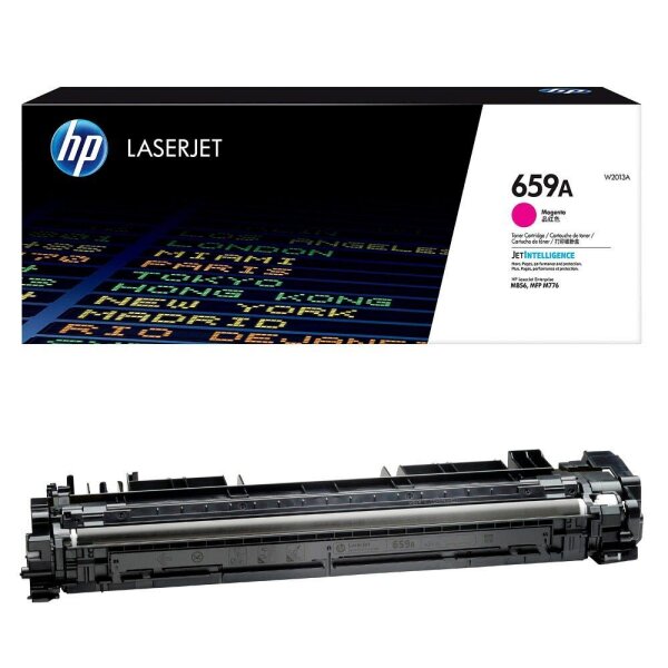 HP 659A (W2013A) magenta Tonerkartusche