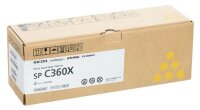 RICOH SP C360X  gelb Toner