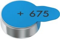 VARTA Knopfzellen 675 Zink-Luft 1,45 V, 6 St.