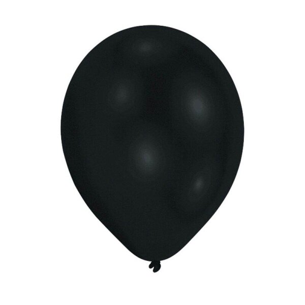 amscan® Luftballons schwarz, 25 St.
