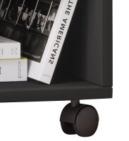 VCM my office Salda Rollcontainer schwarz 1 Auszug 45,0 x 38,0 x 54,0 cm