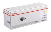 Canon 059 H  gelb Toner