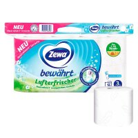 Zewa Toilettenpapier bewährt Lufterfrischer 3-lagig,...