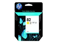HP 82 Gelb Tintenpatrone