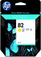 HP 82 Gelb Tintenpatrone