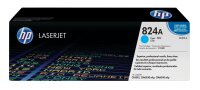 HP 824A Cyan LaserJet Tonerpatrone (CB381A)