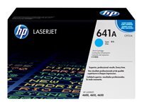 HP 641A Cyan LaserJet Tonerpatrone (C9721A)