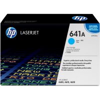 HP 641A Cyan LaserJet Tonerpatrone (C9721A)