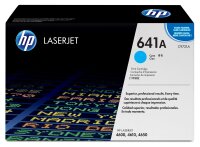 HP 641A Cyan LaserJet Tonerpatrone (C9721A)