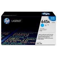 HP 645A Cyan LaserJet Tonerpatrone (C9731A)