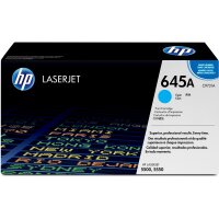 HP 645A Cyan LaserJet Tonerpatrone (C9731A)