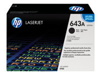 HP 643A Schwarz LaserJet Tonerpatrone (Q5950A)