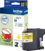 BROTHER LC22UY XL Gelb Tintenpatrone