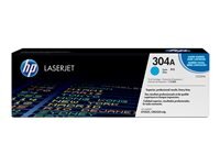 HP 304A Cyan LaserJet Tonerpatrone (CC531A)