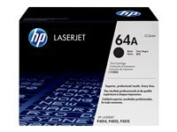 HP 64A Schwarz LaserJet Tonerpatrone (CC364A)