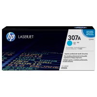 HP 307A Cyan LaserJet Tonerpatrone (CE741A)