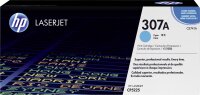 HP 307A Cyan LaserJet Tonerpatrone (CE741A)