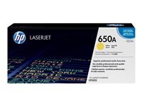 HP 650A Gelb LaserJet Tonerpatrone (CE272A)