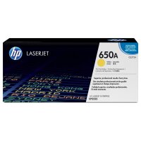 HP 650A Gelb LaserJet Tonerpatrone (CE272A)