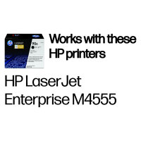 HP 90A Schwarz LaserJet Tonerpatrone (CE390A)
