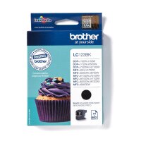 BROTHER LC123BK Schwarz Tintenpatrone