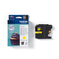 BROTHER LC123Y Gelb Tintenpatrone