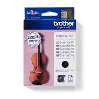 BROTHER LC127XLBK Sehr hohe Ergiebigkeit Schwarz Tintenpatrone