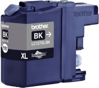 BROTHER LC127XLBK Sehr hohe Ergiebigkeit Schwarz Tintenpatrone
