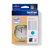 BROTHER LC125XLC Sehr hohe Ergiebigkeit Cyan Tintenpatrone