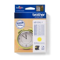 BROTHER LC125XLY Sehr hohe Ergiebigkeit Gelb Tintenpatrone