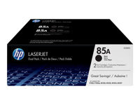 HP 85A 2er Pack Schwarz LaserJet Tonerpatrone (CE285AD)