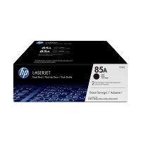 HP 85A 2er Pack Schwarz LaserJet Tonerpatrone (CE285AD)