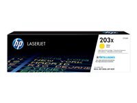HP 203X Gelb LaserJet Tonerpatrone (CF542X)
