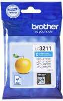 BROTHER LC3211C Cyan Tintenpatrone