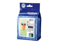 BROTHER LC3217 Value Pack - 4er-Pack - Schwarz, Gelb,...