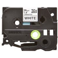 BROTHER Tapes TZe261CIV 36mm white/black