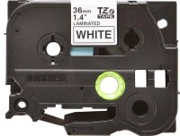 BROTHER Tapes TZe261CIV 36mm white/black