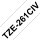 BROTHER Tapes TZe261CIV 36mm white/black