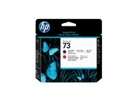 HP 73 mattschwarz, Chromatic Red Druckkopf
