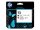 HP 73 mattschwarz, Chromatic Red Druckkopf