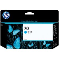 HP 70 Cyan Tintenpatrone