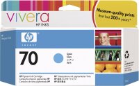 HP 70 Cyan Tintenpatrone